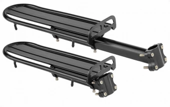 Багажник 20"-28" BLF-H12 консольный регулируемый Alu Black