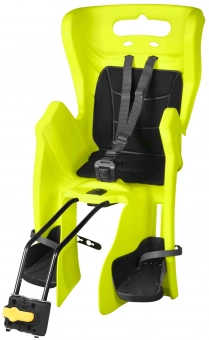 Сиденье детск.на подседельную трубу  Little Duck Hi-Viz, светоотр до 7лет/22кг TUV BELLELL