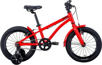 Велосипед BEARBIKE Kitez 16 (16" 1 ск. рост.OS) 2020-2021, красный