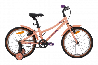 Велосипед Stark'25 Foxy Girl 18" персиковый/сиреневый